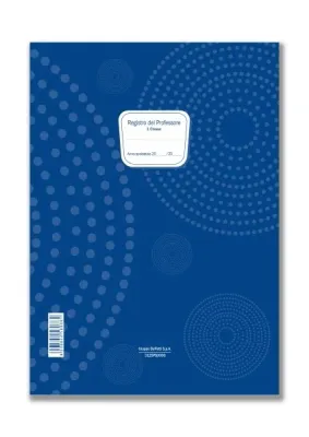 Buffetti - Registro del professore ad 1 classe - 16 pagine - 34x24 cm
