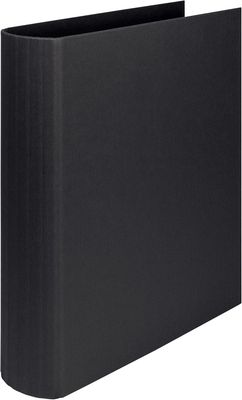 Rossler S.O.H.O. Raccoglitore ad anelli senza custodia - Formato commerciale - Dorso 7,4 cm - Nero