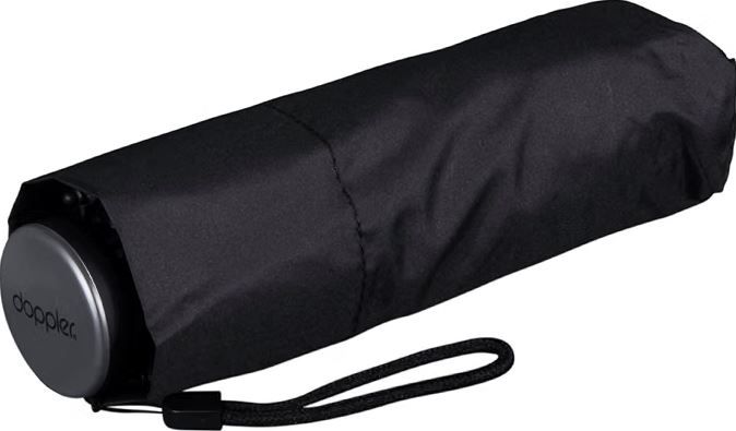 Doppler Ombrello tascabile Mini Micro - Nero