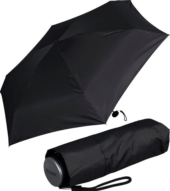 Doppler Ombrello tascabile Mini Micro - Nero