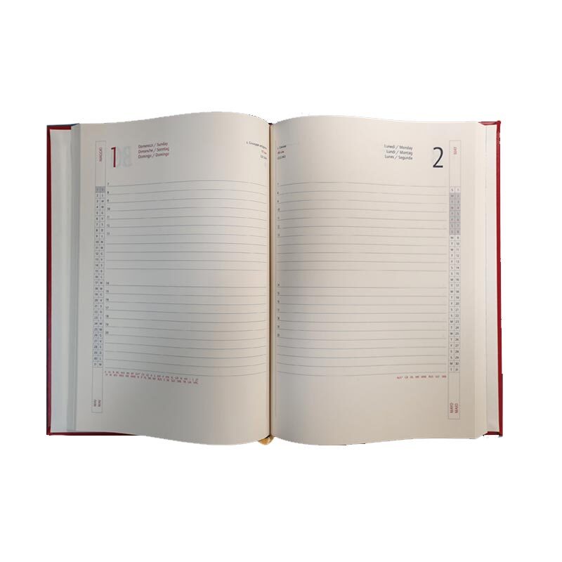 Buffetti Agenda 2027 giornaliera Pieffe 12 mesi - Blu
