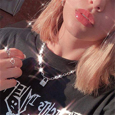Pendant Necklace Statement Gothic Fashion Jewelry