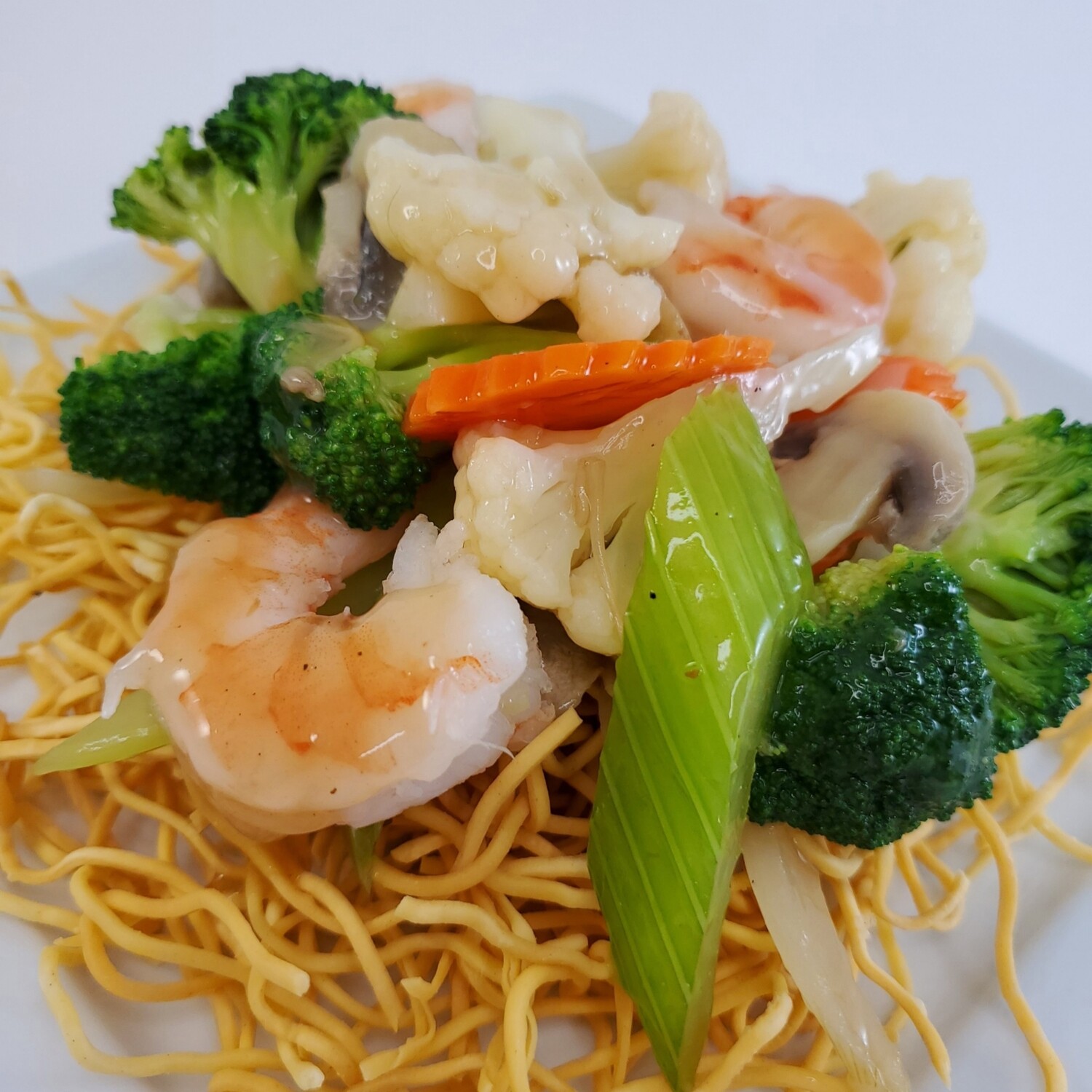 Légumes Sautés Crevettes