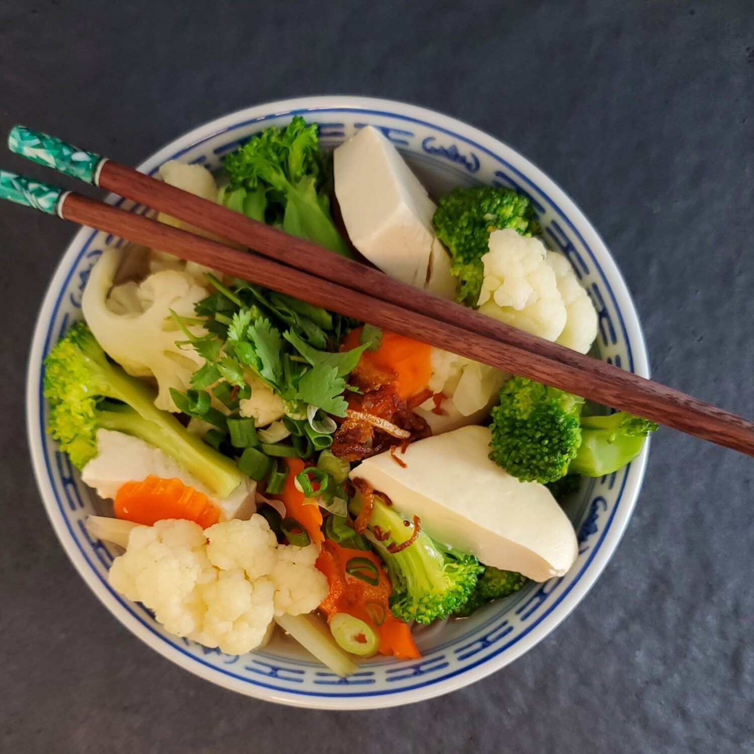 Soupe Tonkinoise Tofu Légumes