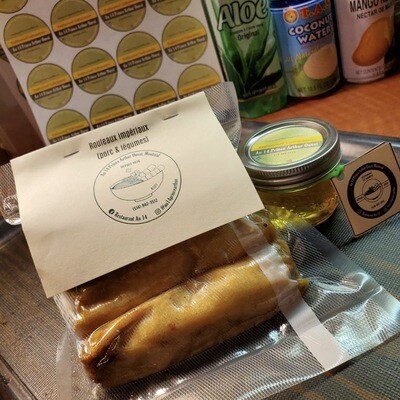 Rouleaux impériaux frits par 5