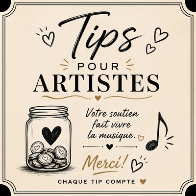 Pourboire Artiste