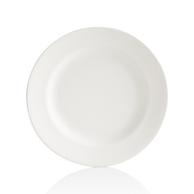 Round Rimmed Dinner Plate*