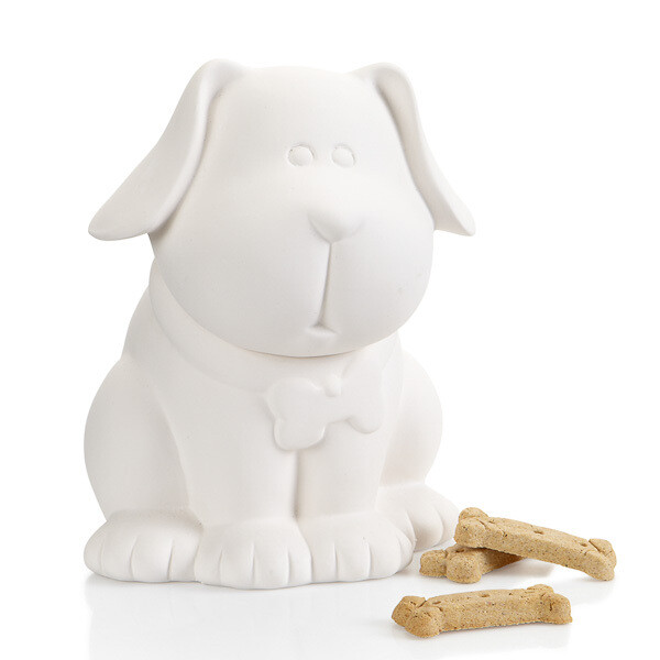 Dog Shaped Treat Jar*
