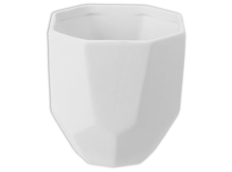 Medium Faceted Planter