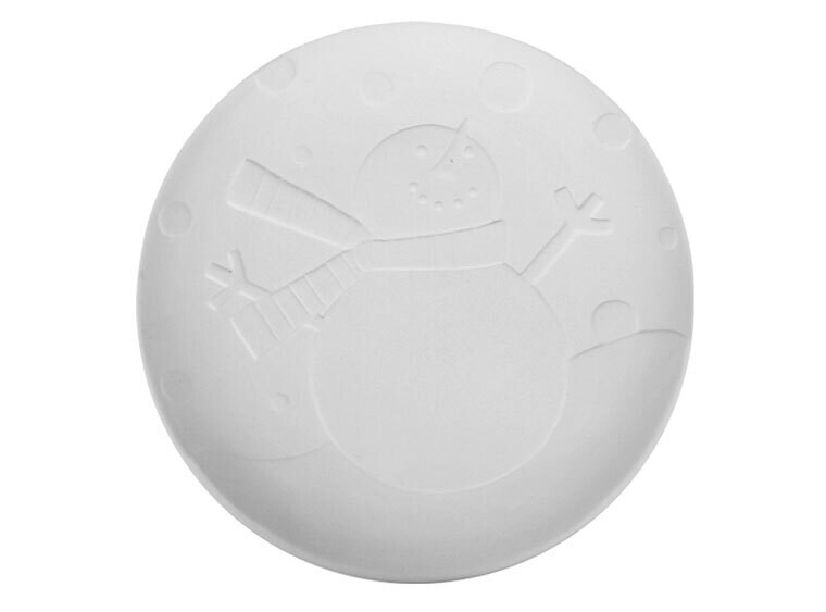 Snowman Plate