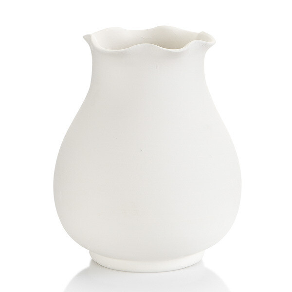 Scalloped Vase