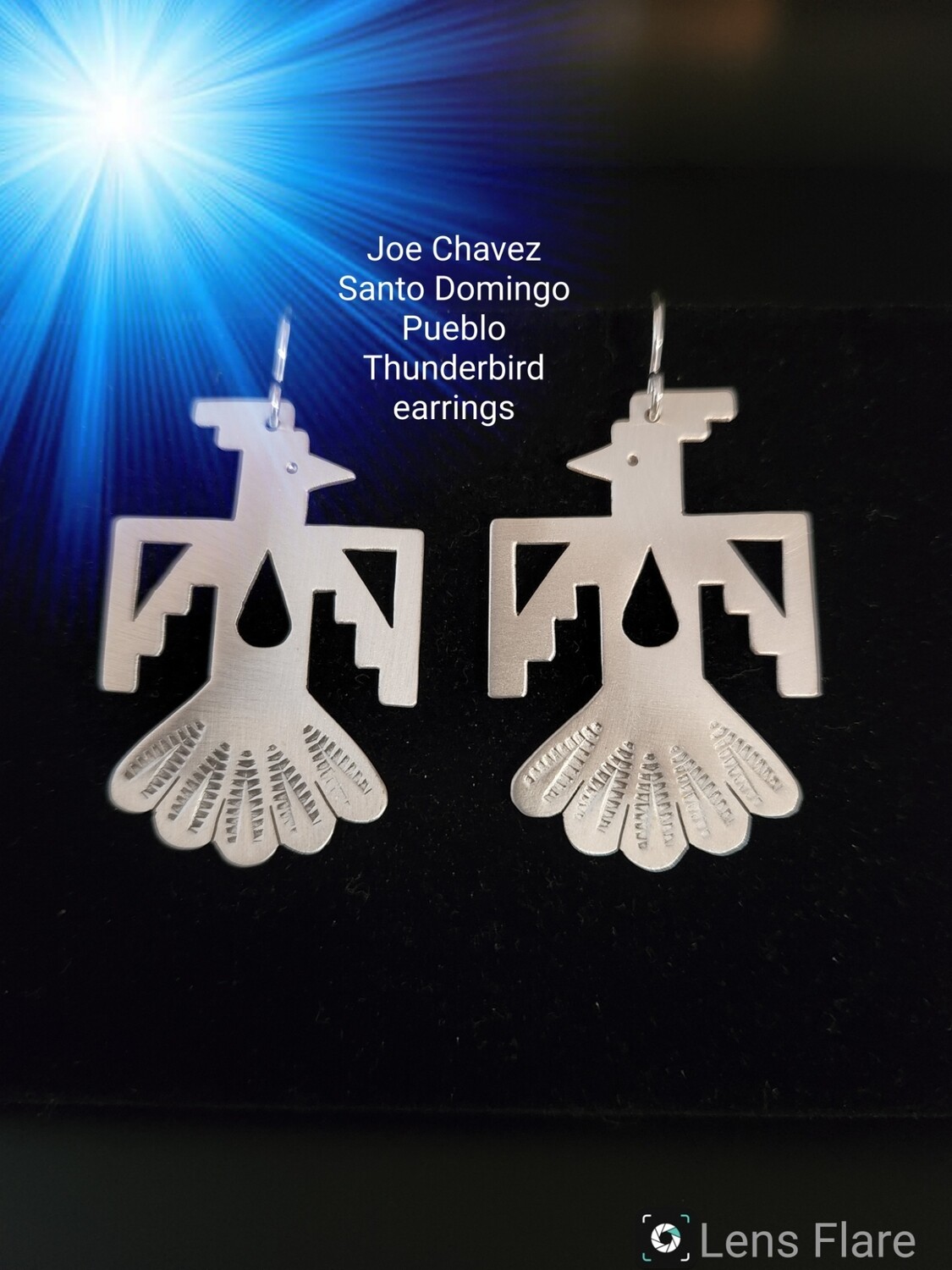 Santo Domingo Pueblo Thunderbird earrings