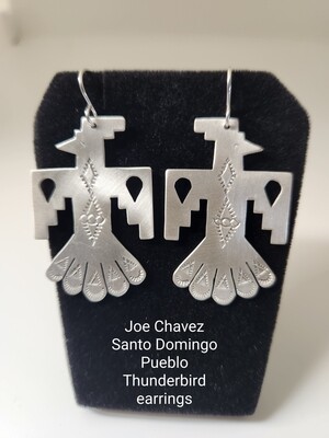 Sterling silver Thunderbird earrings Sterling silver Thunderbird earrings