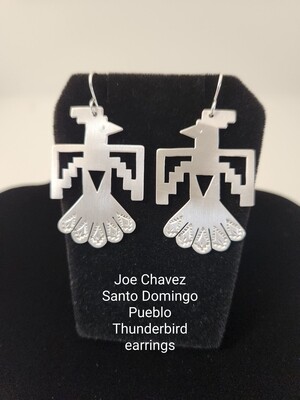 Sterling silver Thunderbird earrings Sterling silver Thunderbird earrings