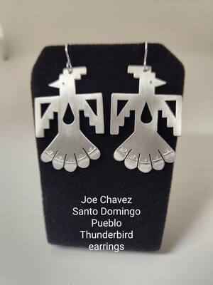 Sterling silver Thunderbird earrings