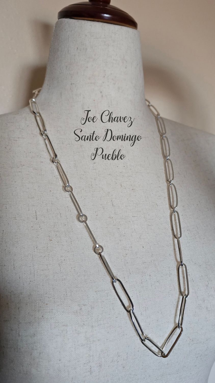 Sterling silver handmade chain
