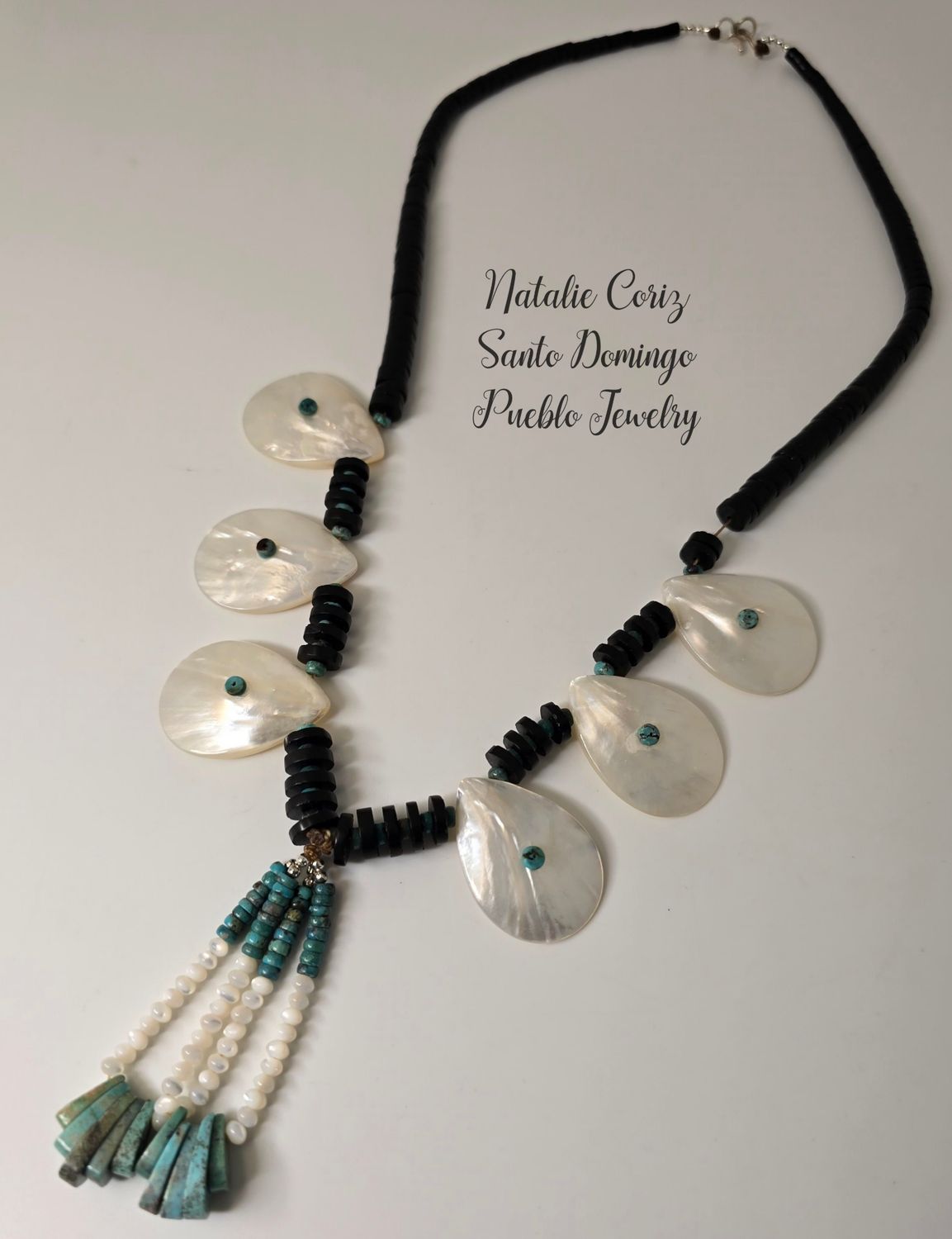 Unique Santo Domingo Pueblo necklace