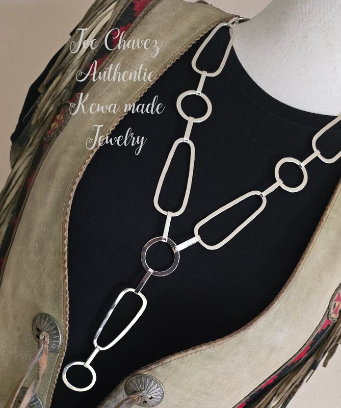 Sterling silver Handmade adjustable chain