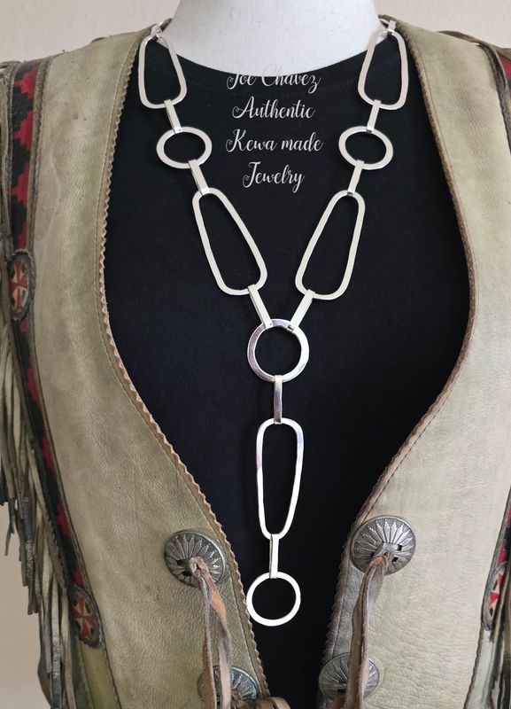 Sterling silver Handmade adjustable chain