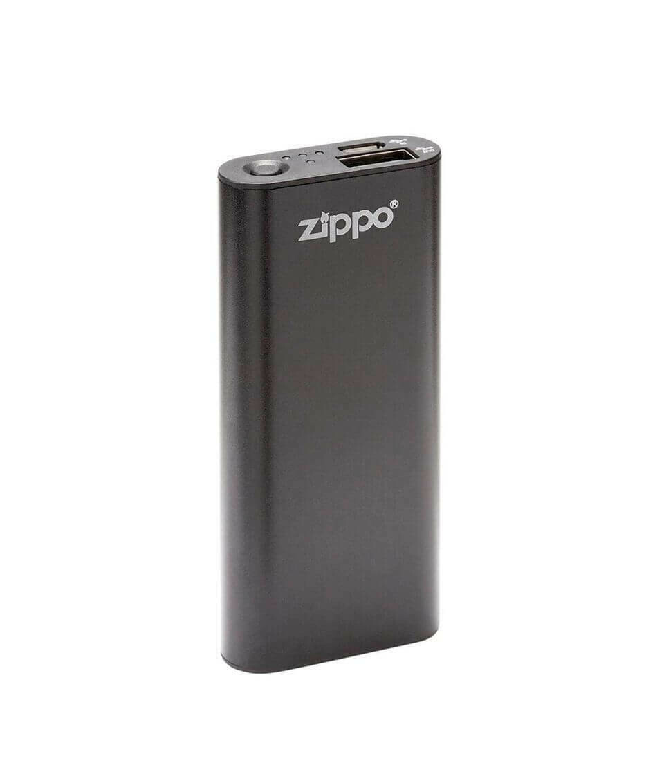 Zippo Heat Bank 3 kombineret powerbank og håndvarmer, sort eller sølv