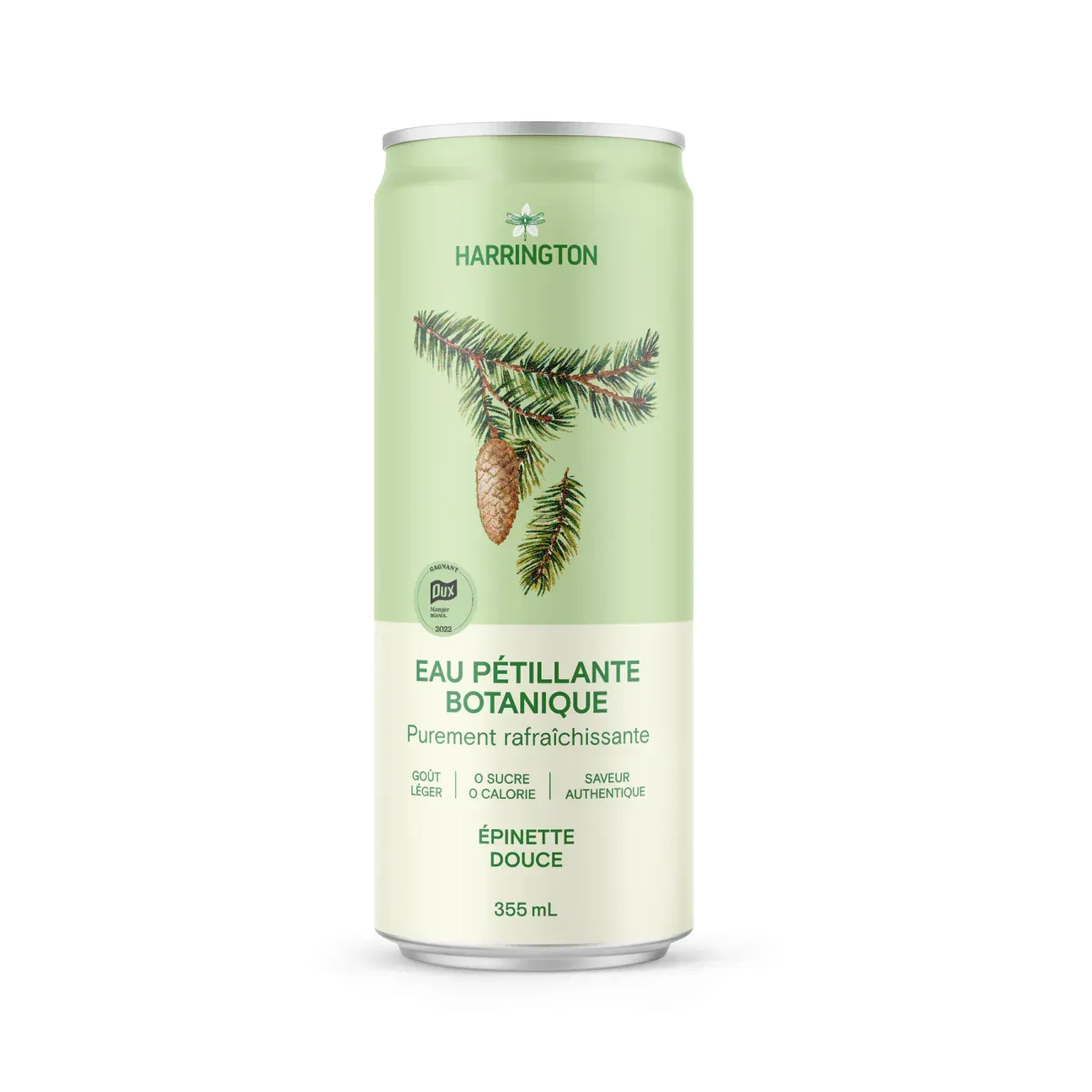 Pétillants  botaniques Harrington — Épinette douce (4 x 355 ml)