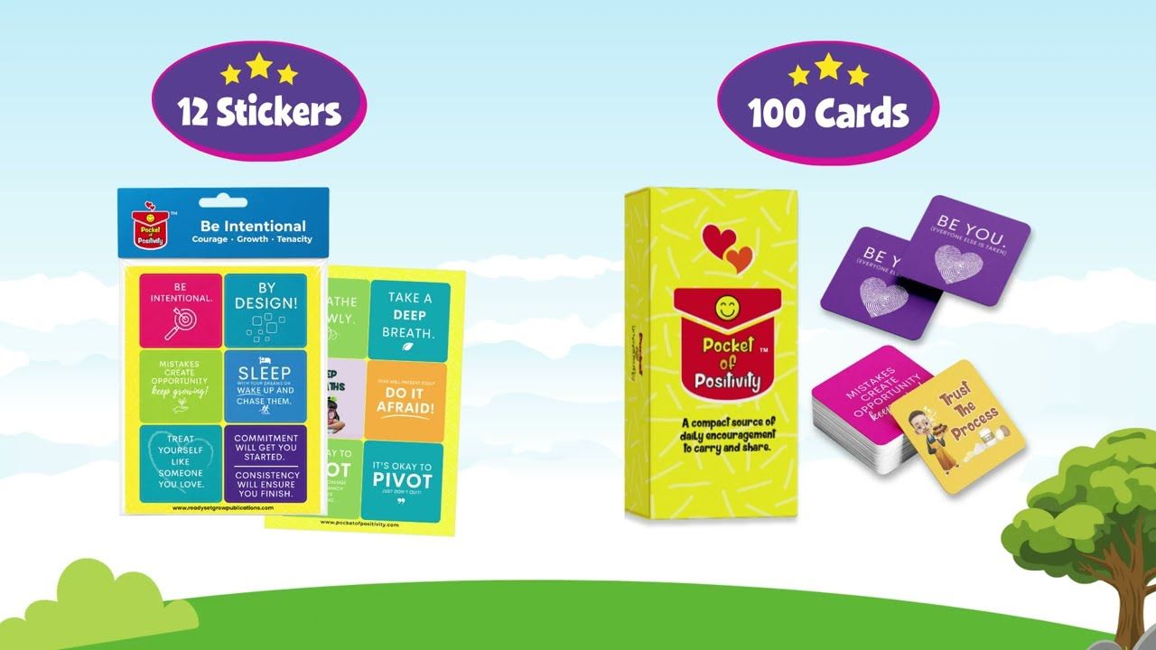 Pocket of Positivity™ Affirmation Stickers Collection