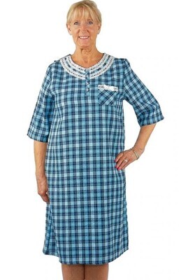 Plaid Flannel Nightgown (Mandy)