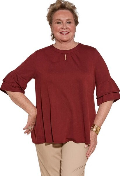 Burgundy Top (Cristy)