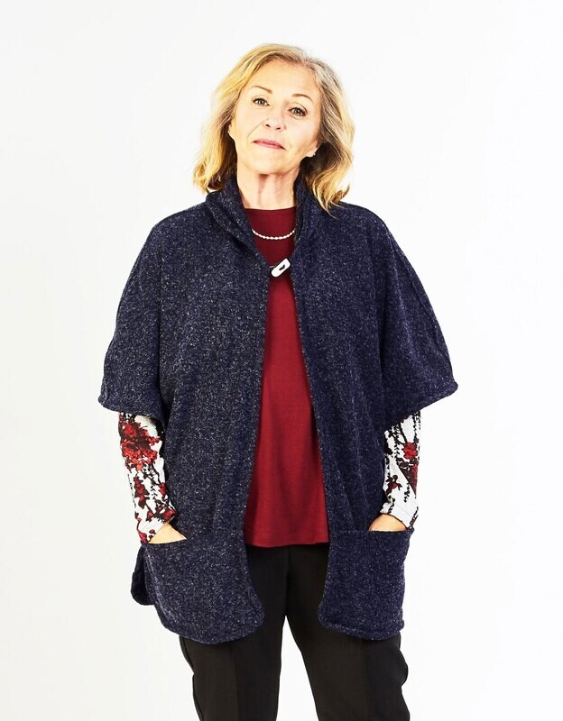 Polar Fleece Jacket Cape Style