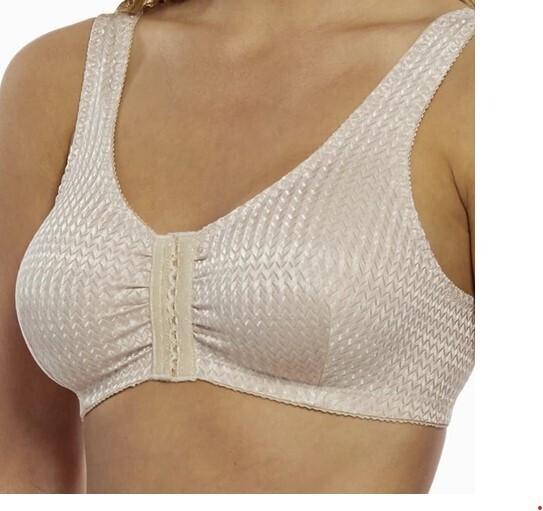 Front Closure Nylon Comfort Bra (Stella)