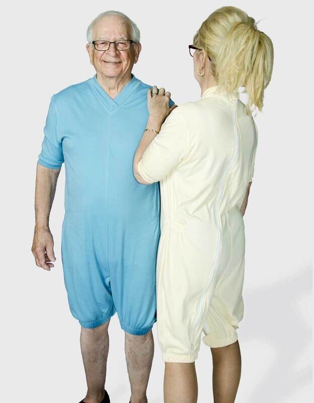Short Knit Unisex Jumpsuit