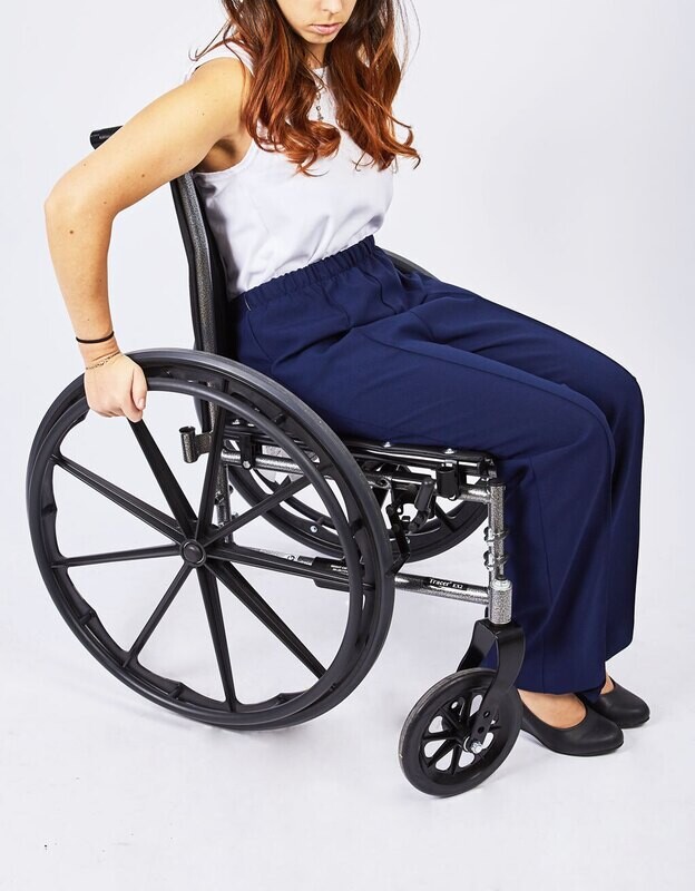 Unisex Bottomless Elastic Waist Pants