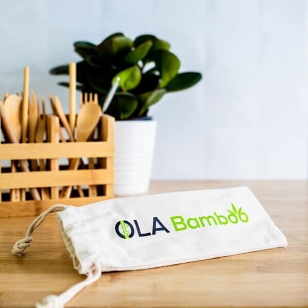 Bamboo Travel Pouch