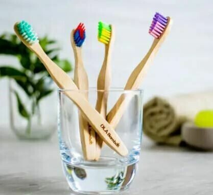 Kids Bamboo Toothbrush