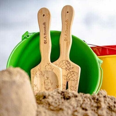 Kids Beach Toys w/ Tin Bucket