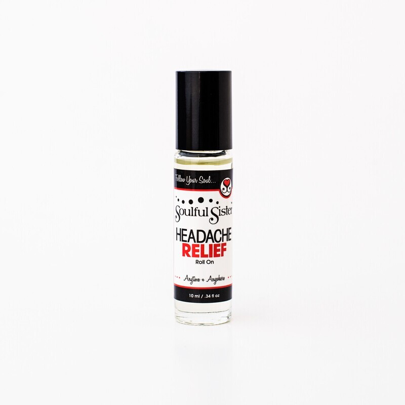 Headache Relief Roll On Essential Oil Blend