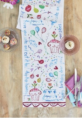 It’s Your Birthday 🥳 Table Runner  Size "13" x "72"