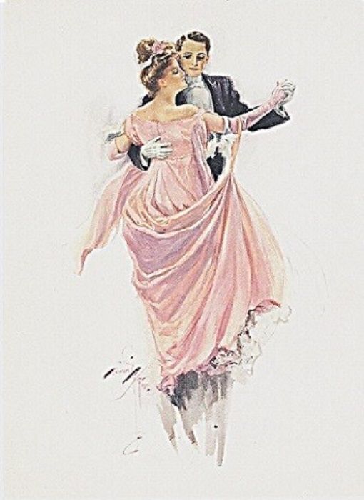 Anniversary Greeting Card with Postage Stamp
