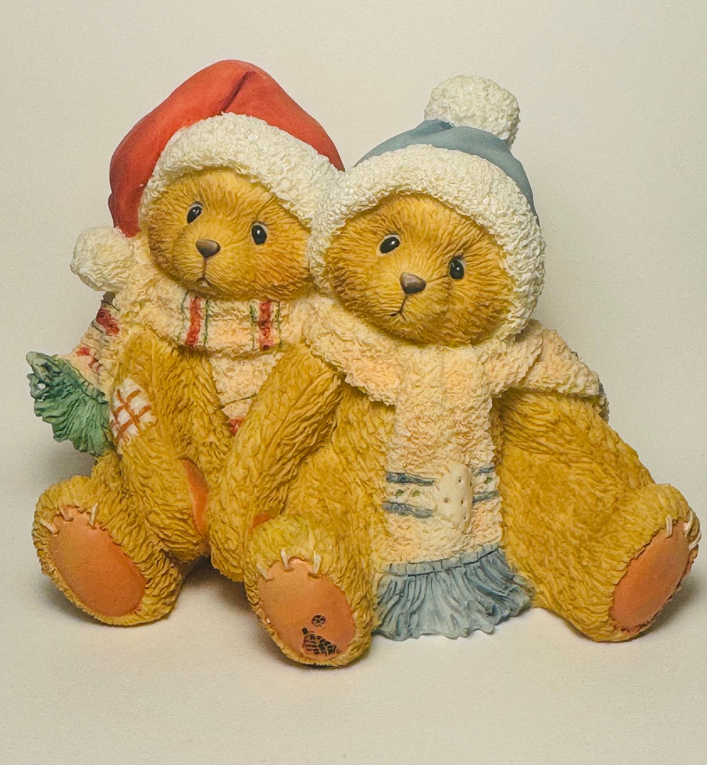 Cherished Teddies New Vintage Figurine - 1996 - "Jamie and Ashley"