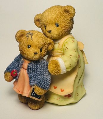 Cherished Teddies - New Vintage Figurine 2000 - "Jan and Elise"
