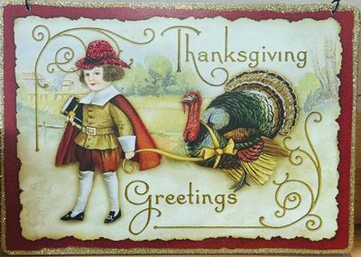 Thanksgiving and Christmas Greeting Cards