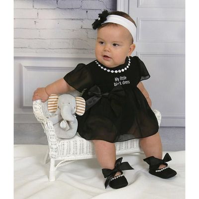 My Little Black Short Sleeve Dress with Greeting Card My Little Black Short Sleeve Dress with Greeting Card