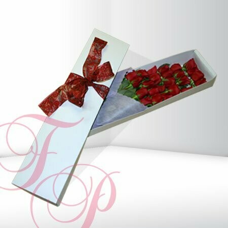 Rosas en Caja