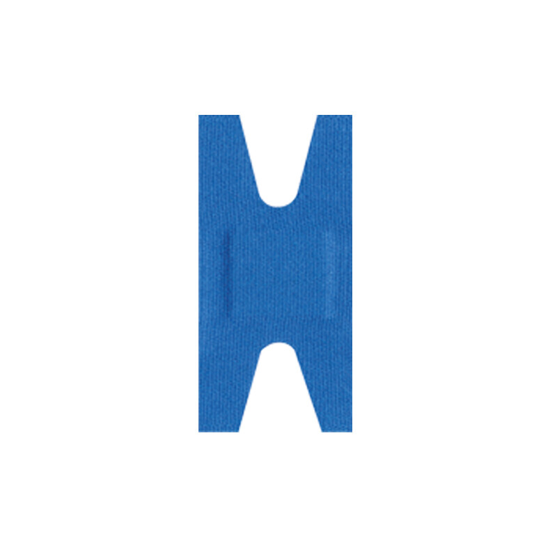 Blue Fabric Knuckle Bandage