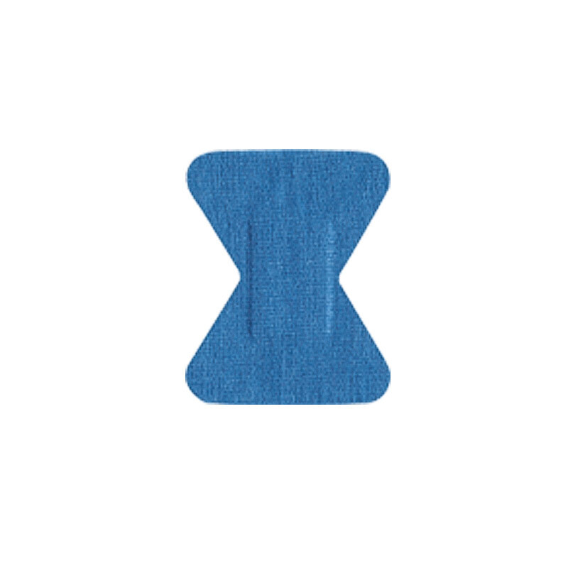 Blue Fabric Finger Bandage