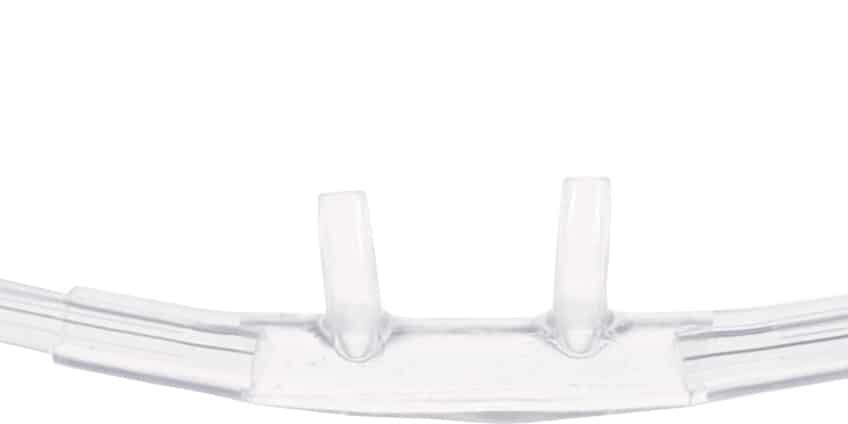 Adult Nasal Cannula, Non-Flared Tip,  7' Tubing