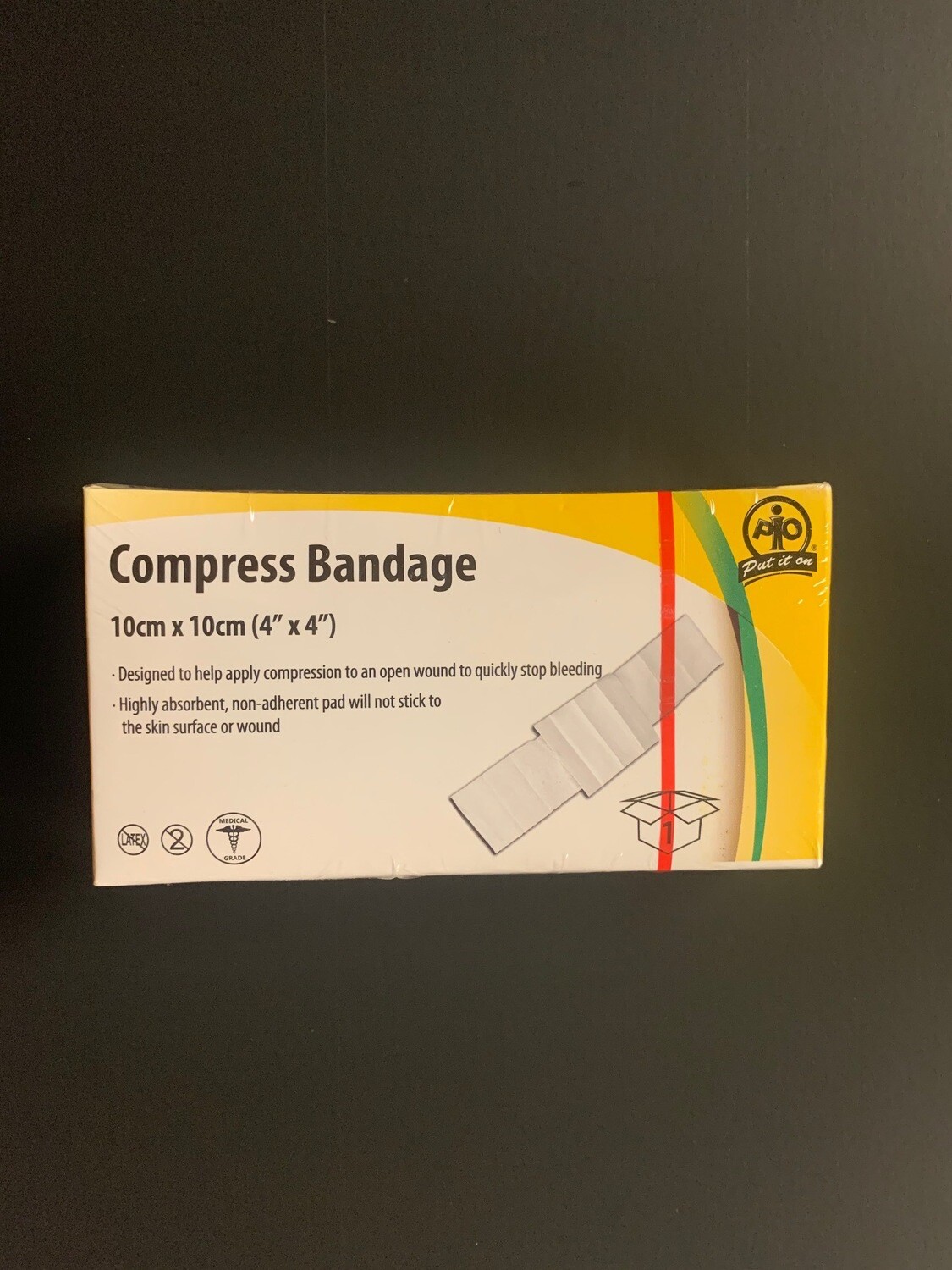 10 x 10 cm  (4") Compress Bandage