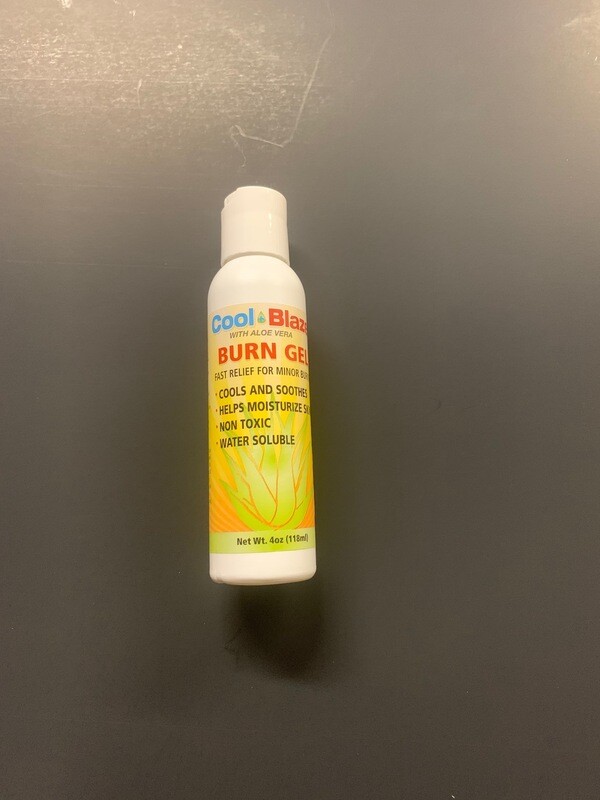 Burn Gel, 4oz Squeeze Bottle