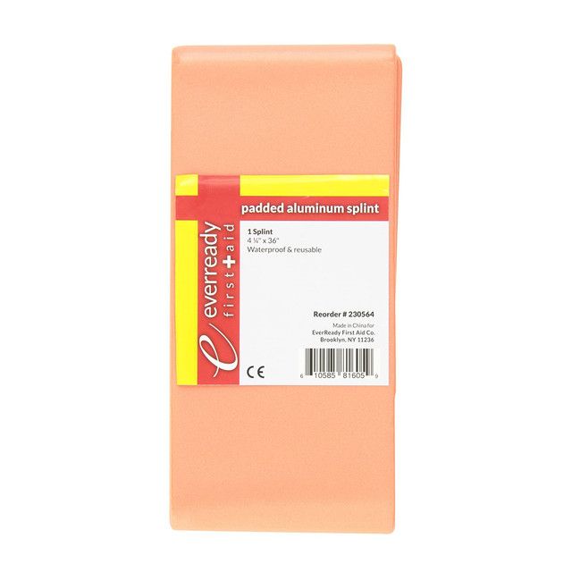 Padded Aluminum Splint 4.25 x 36 Inch