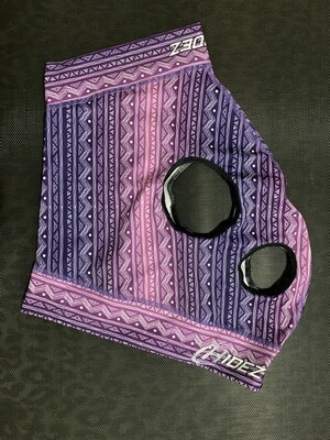 Hidez Printed Mask - small -in-stock “shades of purple” print